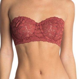 Free People Love Letters Strapless Underwire Bra